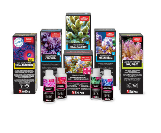 Red Sea ReefDose Complete Reef Care Supplement Starter Pack