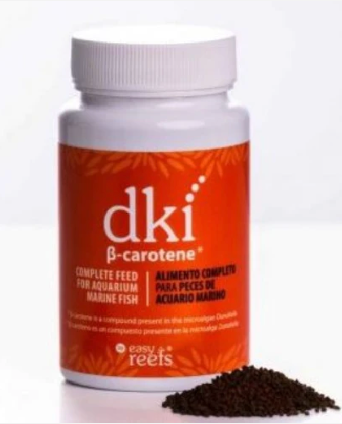 DKI Beta Carotene Pellet 0.8mm 50g Colour Enhancing Fish Feed