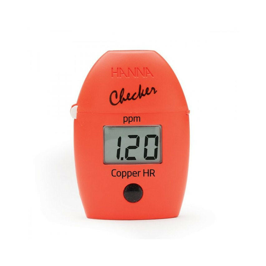 HANNA POCKET CHECKER FOR TESTING HIGH RANGE COPPER - FRESHWATER AND MARINE