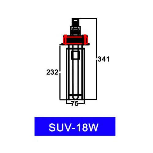 WAVEREEF DROP IN UV 4" 18W