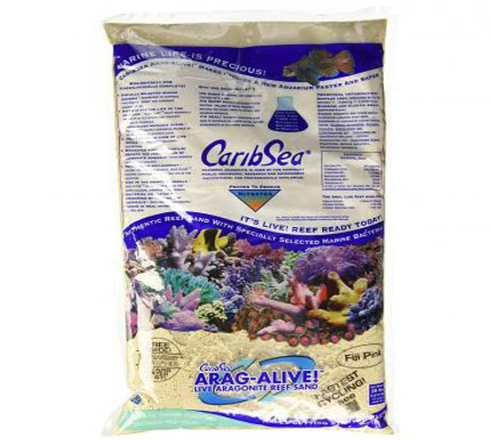 CaribSea Arag-Alive Fiji Pink Live Sand