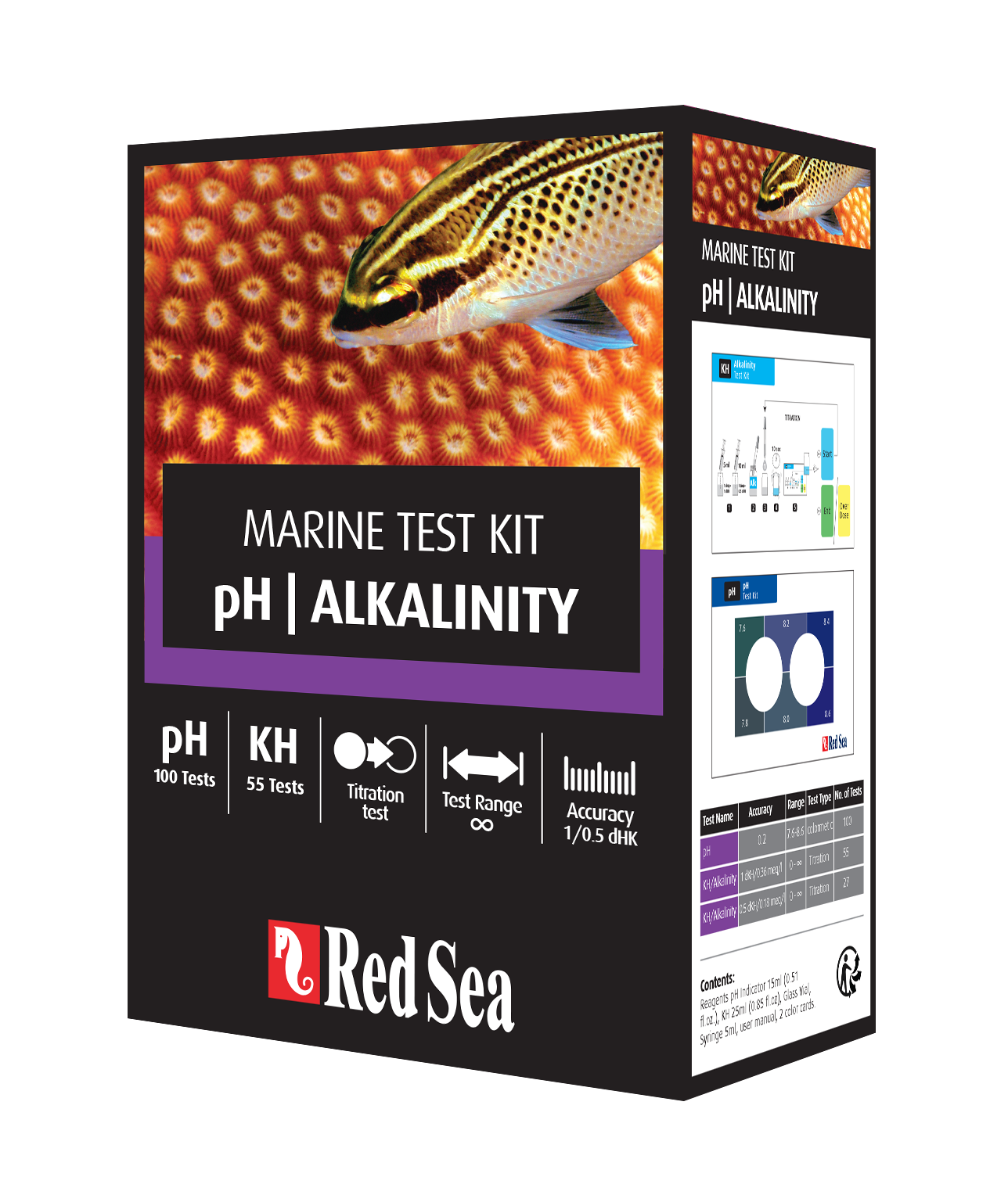 Red Sea pH & Alkalinity Test Kit