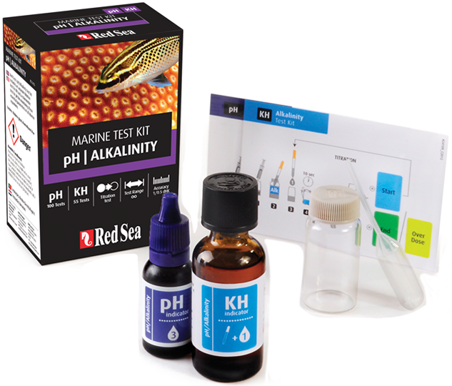 Red Sea pH & Alkalinity Test Kit